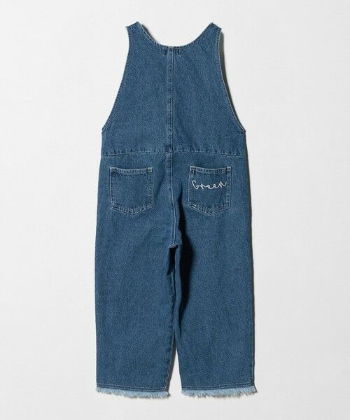 green label relaxing / グリーンレーベル リラクシング ロング・マキシ丈ワンピース | デニム サロペット / キッズ  100cm-160cm | 詳細17