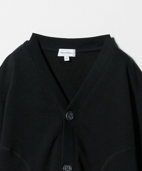 green label relaxing / グリーンレーベル リラクシング カーディガン・ボレロ | 裏毛 Vネック カーディガン / キッズ  100cm-160cm | 詳細7