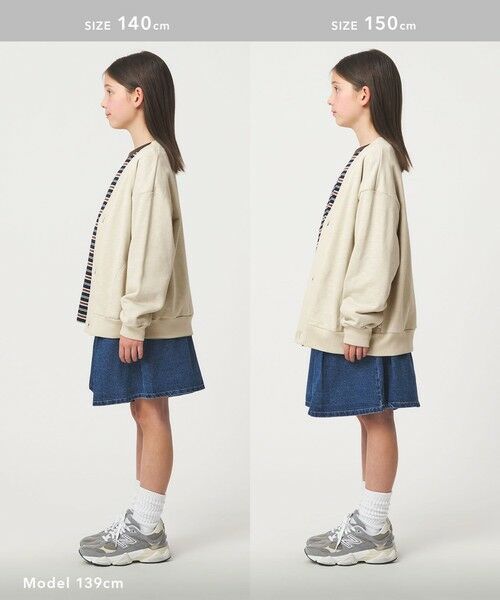 green label relaxing / グリーンレーベル リラクシング カーディガン・ボレロ | 裏毛 Vネック カーディガン / キッズ  100cm-160cm | 詳細13