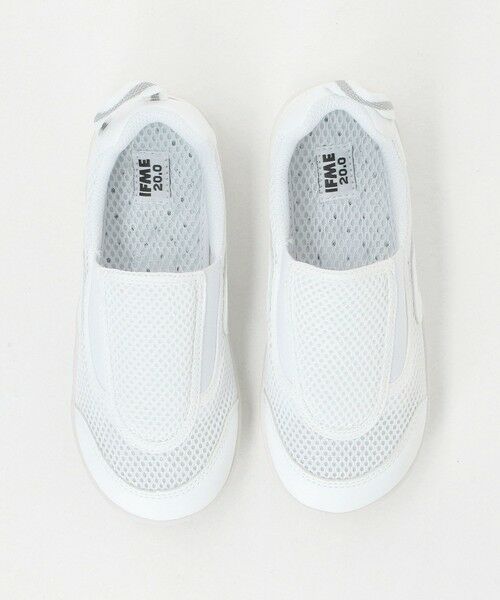 green label relaxing / グリーンレーベル リラクシング スニーカー | ＜IFME＞息するソール 上履き（スリッポン） / キッズ  17cm-23cm（WHITE）