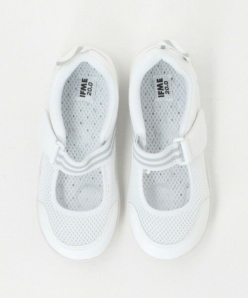 green label relaxing / グリーンレーベル リラクシング スニーカー | ＜IFME＞息するソール 上履き（バレエ ）/ キッズ  17cm-23cm（WHITE）