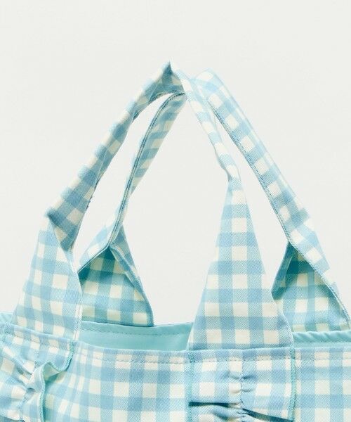 green label relaxing / グリーンレーベル リラクシング トートバッグ | レッスントート（ギンガム） / キッズ | 詳細4