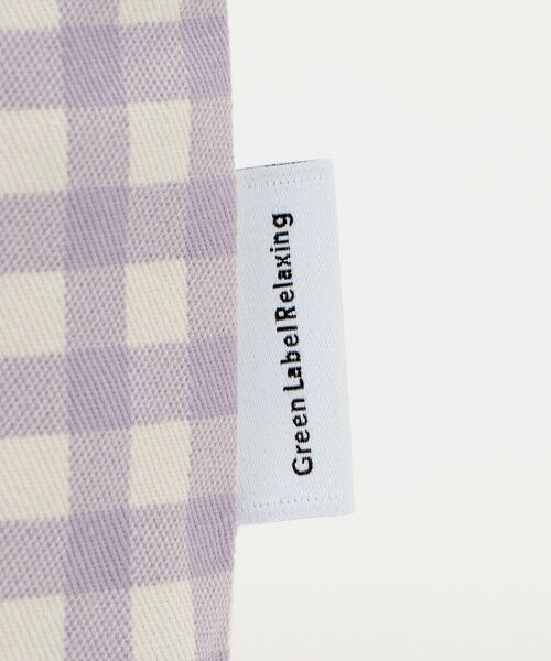 green label relaxing / グリーンレーベル リラクシング トートバッグ | シューズバッグ（ギンガム） / キッズ | 詳細13
