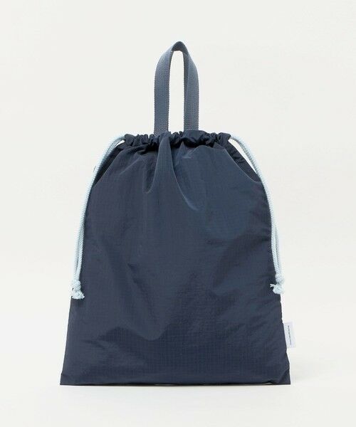 green label relaxing / グリーンレーベル リラクシング リュック・バックパック | 巾着バッグ（大）（リップストック） / キッズ（NAVY）