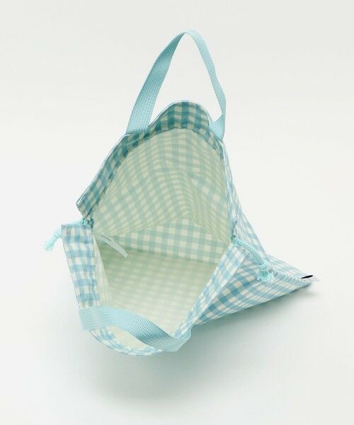 green label relaxing / グリーンレーベル リラクシング その他小物 | 巾着バッグ（大）（ギンガム） / キッズ | 詳細3