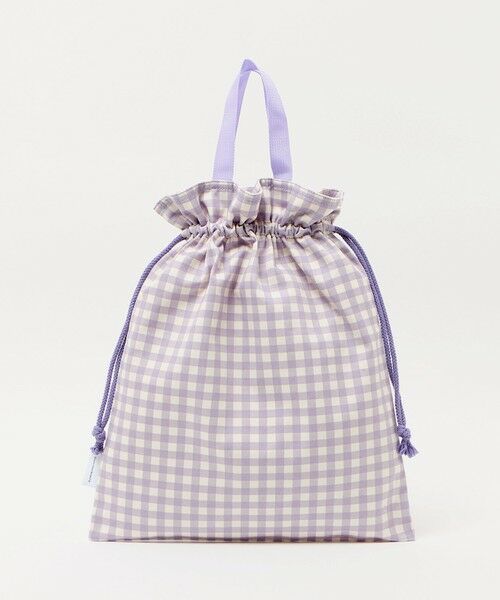green label relaxing / グリーンレーベル リラクシング その他小物 | 巾着バッグ（大）（ギンガム） / キッズ | 詳細7