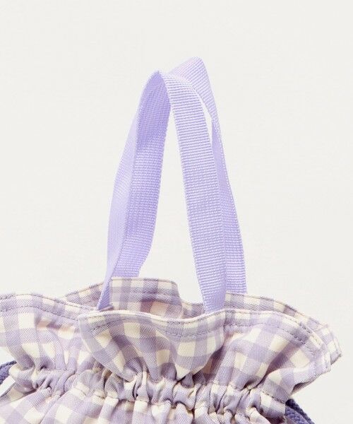 green label relaxing / グリーンレーベル リラクシング その他小物 | 巾着バッグ（大）（ギンガム） / キッズ | 詳細9