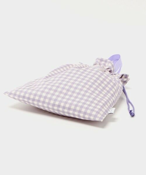 green label relaxing / グリーンレーベル リラクシング その他小物 | 巾着バッグ（大）（ギンガム） / キッズ | 詳細10
