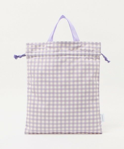 green label relaxing / グリーンレーベル リラクシング その他小物 | 巾着バッグ（大）（ギンガム） / キッズ | 詳細13