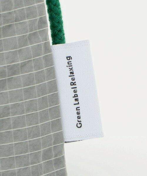 green label relaxing / グリーンレーベル リラクシング その他小物 | 巾着バッグ（小）（リップストック） / キッズ | 詳細8