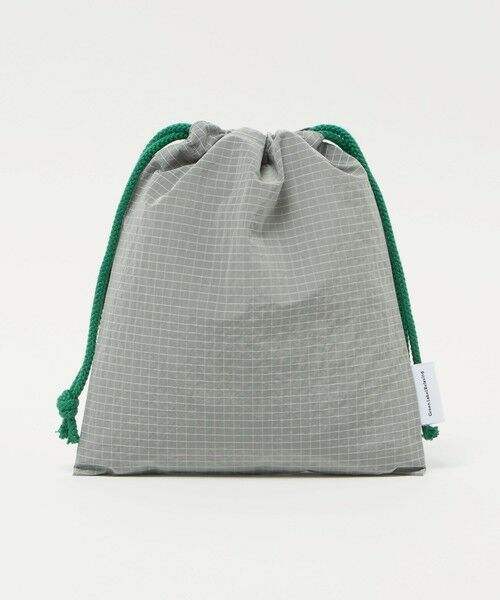 green label relaxing / グリーンレーベル リラクシング その他小物 | 巾着バッグ（小）（リップストック） / キッズ（MD.GRAY）