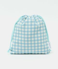 green label relaxing / グリーンレーベル リラクシング その他小物 | 巾着バッグ（小）（ギンガム） / キッズ