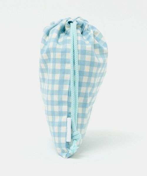 green label relaxing / グリーンレーベル リラクシング その他小物 | 巾着バッグ（小）（ギンガム） / キッズ | 詳細1