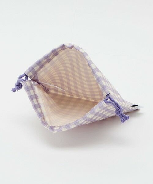green label relaxing / グリーンレーベル リラクシング その他小物 | 巾着バッグ（小）（ギンガム） / キッズ | 詳細12