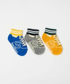green label relaxing / グリーンレーベル リラクシング ソックス | ＜New Balance＞ボーイズ ソックス 3P / キッズ 13cm‐19cm