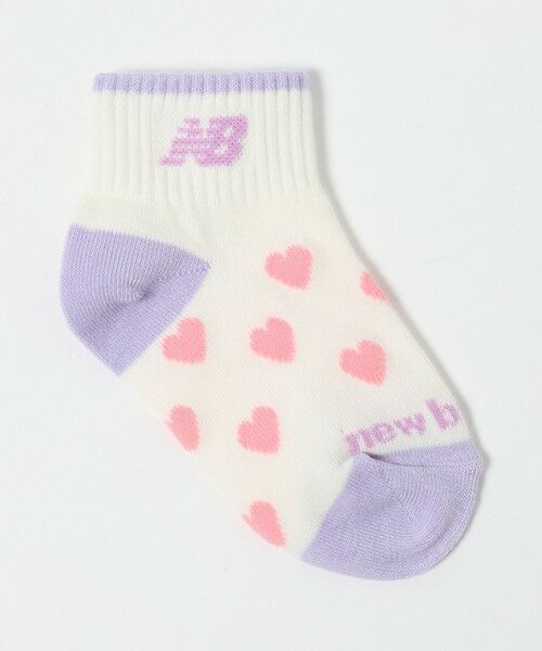 green label relaxing / グリーンレーベル リラクシング ソックス | ＜New Balance＞GIRLS ソックス 3P / キッズ 13cm-19cm | 詳細14