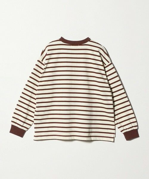 green label relaxing / グリーンレーベル リラクシング カットソー | 【別注】＜UNIVERSAL OVERALL＞ボーダー ロングスリーブ / キッズ  140cm-160cm | 詳細6