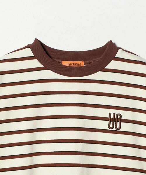 green label relaxing / グリーンレーベル リラクシング カットソー | 【別注】＜UNIVERSAL OVERALL＞ボーダー ロングスリーブ / キッズ  140cm-160cm | 詳細7