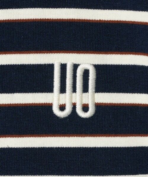 green label relaxing / グリーンレーベル リラクシング カットソー | 【別注】＜UNIVERSAL OVERALL＞ボーダー ロングスリーブ / キッズ  140cm-160cm | 詳細13