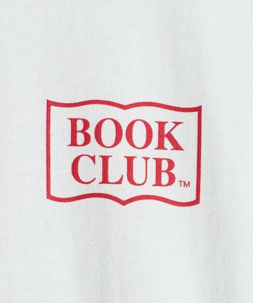 green label relaxing / グリーンレーベル リラクシング カットソー | 【別注】＜BOOK CLUB＞ロゴ ロングスリーブTシャツ / キッズ  140cm-150cm | 詳細3