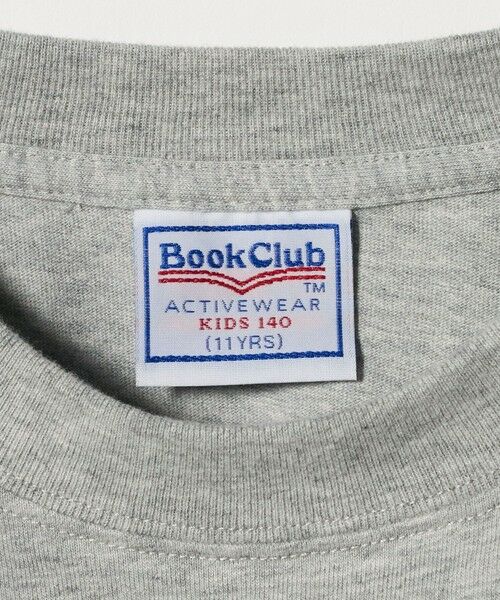 green label relaxing / グリーンレーベル リラクシング カットソー | 【別注】＜BOOK CLUB＞ロゴ ロングスリーブTシャツ / キッズ  140cm-150cm | 詳細12