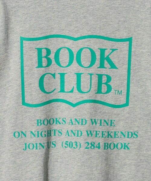 green label relaxing / グリーンレーベル リラクシング カットソー | 【別注】＜BOOK CLUB＞ロゴ ロングスリーブTシャツ / キッズ  140cm-150cm | 詳細10