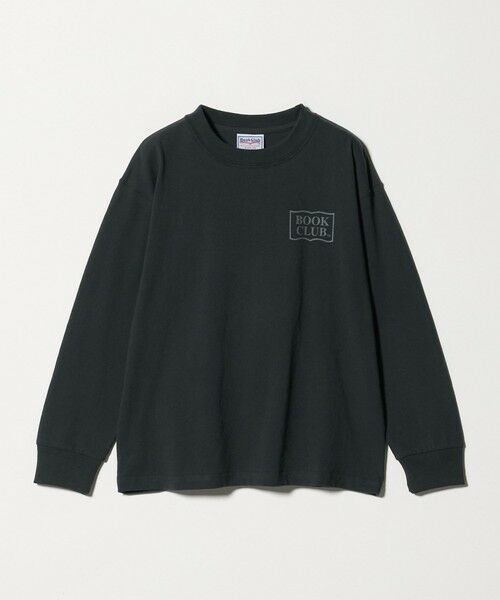 green label relaxing / グリーンレーベル リラクシング カットソー | 【別注】＜BOOK CLUB＞ロゴ ロングスリーブTシャツ / キッズ  140cm-150cm | 詳細19