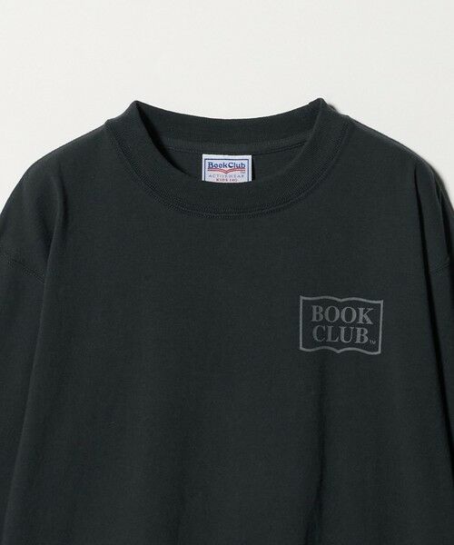 green label relaxing / グリーンレーベル リラクシング カットソー | 【別注】＜BOOK CLUB＞ロゴ ロングスリーブTシャツ / キッズ  140cm-150cm | 詳細15