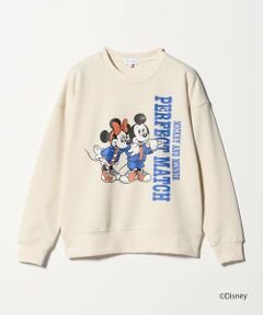 green label relaxing / グリーンレーベル リラクシング スウェット | 【別注】＜Disney＞裏毛 プルオーバー / キッズ  140cm-160cm