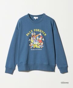 green label relaxing / グリーンレーベル リラクシング スウェット | 【別注】＜Disney＞裏毛 プルオーバー / キッズ  140cm-160cm