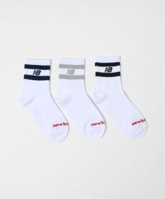 green label relaxing / グリーンレーベル リラクシング ソックス | ＜New Balance＞ラインソックス 3P / キッズ
