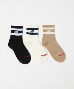 green label relaxing / グリーンレーベル リラクシング ソックス | ＜New Balance＞ラインソックス 3P / キッズ