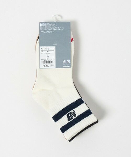 green label relaxing / グリーンレーベル リラクシング ソックス | ＜New Balance＞ラインソックス 3P / キッズ | 詳細26