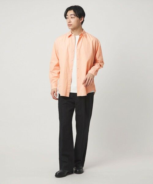 green label relaxing / グリーンレーベル リラクシング シャツ・ブラウス | コットン ブロード ガーメントダイ レギュラーカラー 長袖 シャツ | 詳細3