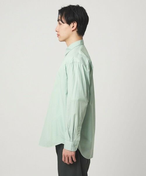 green label relaxing / グリーンレーベル リラクシング シャツ・ブラウス | コットン ブロード ガーメントダイ レギュラーカラー 長袖 シャツ | 詳細20