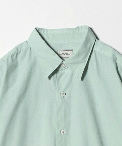 green label relaxing / グリーンレーベル リラクシング シャツ・ブラウス | コットン ブロード ガーメントダイ レギュラーカラー 長袖 シャツ | 詳細23
