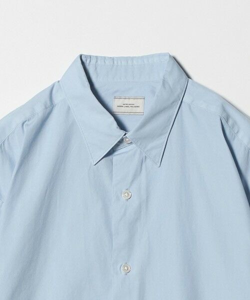 green label relaxing / グリーンレーベル リラクシング シャツ・ブラウス | コットン ブロード ガーメントダイ レギュラーカラー 長袖 シャツ | 詳細29