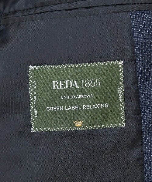green label relaxing / グリーンレーベル リラクシング テーラードジャケット | REDA MESH 無地 2B RG ジャケット | 詳細15