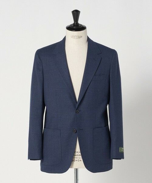 green label relaxing / グリーンレーベル リラクシング テーラードジャケット | REDA MESH 無地 2B RG ジャケット | 詳細13