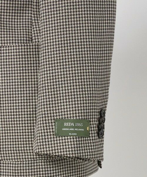 green label relaxing / グリーンレーベル リラクシング テーラードジャケット | REDA MESH チドリ 2B RG ジャケット | 詳細22
