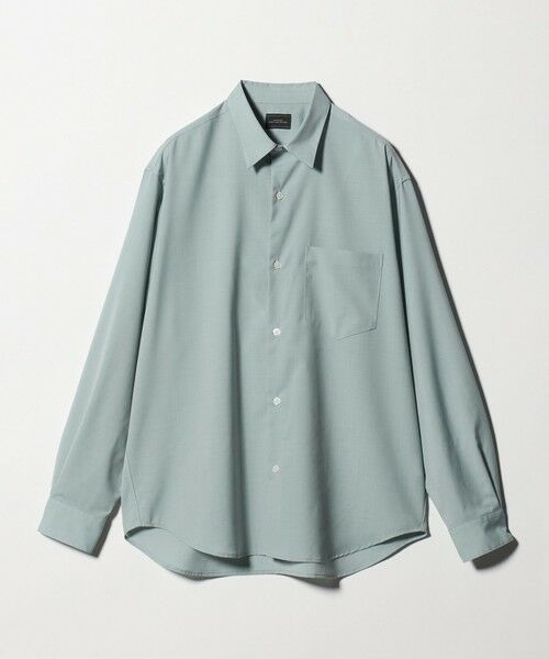 green label relaxing / グリーンレーベル リラクシング シャツ・ブラウス | ウォッシャブル トロ ジャストルーズ シャツ -ストレッチ- | 詳細28