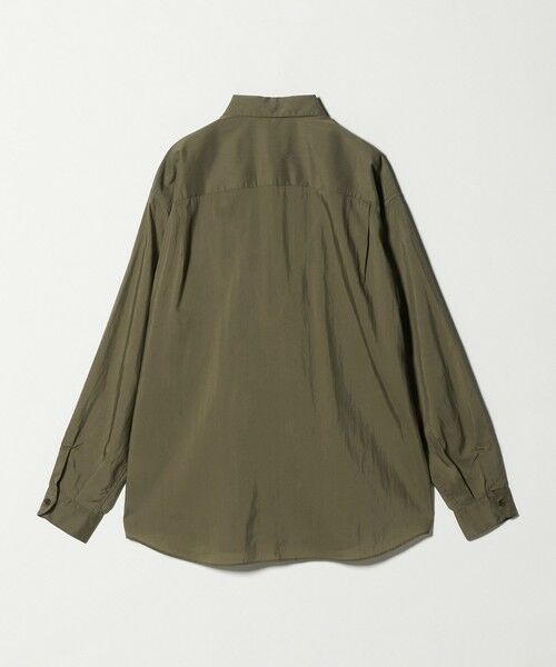 green label relaxing / グリーンレーベル リラクシング シャツ・ブラウス | レーヨンナイロン ワッシャー ダブルパッチポケット レギュラーカラー シャツ | 詳細17