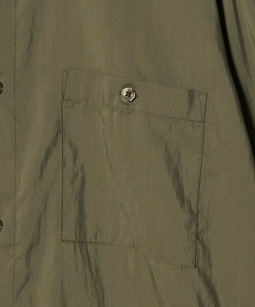 green label relaxing / グリーンレーベル リラクシング シャツ・ブラウス | レーヨンナイロン ワッシャー ダブルパッチポケット レギュラーカラー シャツ | 詳細20