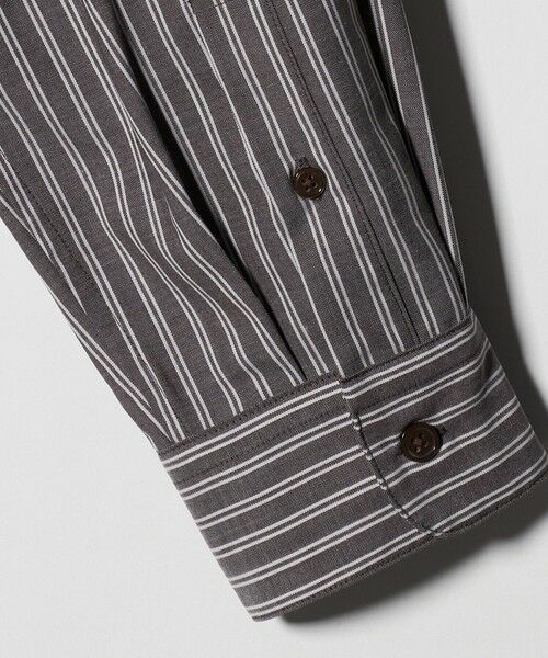 green label relaxing / グリーンレーベル リラクシング シャツ・ブラウス | ウォッシャブル トロ パターン ジャストルーズ シャツ -ストレッチ- | 詳細21