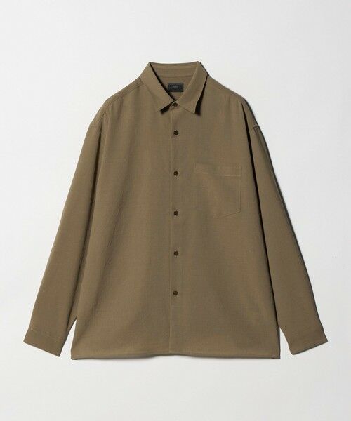 green label relaxing / グリーンレーベル リラクシング シャツ・ブラウス | ワッシャー ポプリン ボックス シャツ | 詳細9