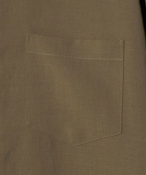 green label relaxing / グリーンレーベル リラクシング シャツ・ブラウス | ワッシャー ポプリン ボックス シャツ | 詳細17