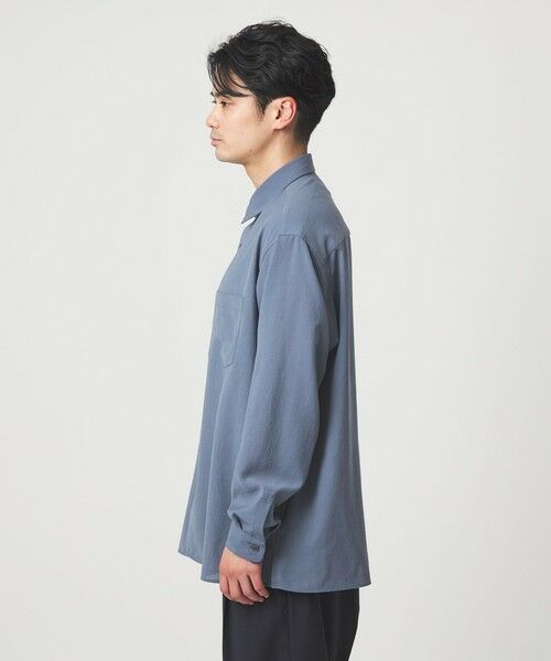 green label relaxing / グリーンレーベル リラクシング シャツ・ブラウス | ワッシャー ポプリン ボックス シャツ | 詳細23