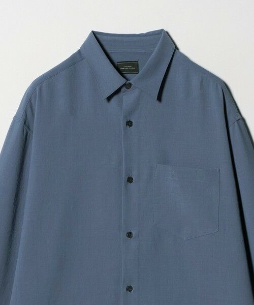 green label relaxing / グリーンレーベル リラクシング シャツ・ブラウス | ワッシャー ポプリン ボックス シャツ | 詳細26