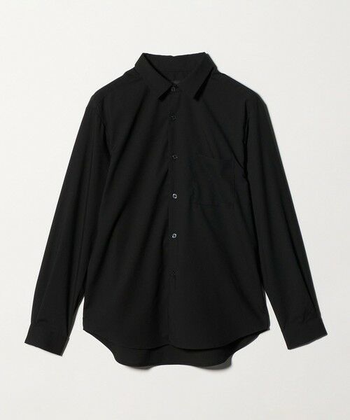 green label relaxing / グリーンレーベル リラクシング シャツ・ブラウス | 【WEB限定】JUST fit ウールライク シャツ -横ストレッチ- | 詳細2