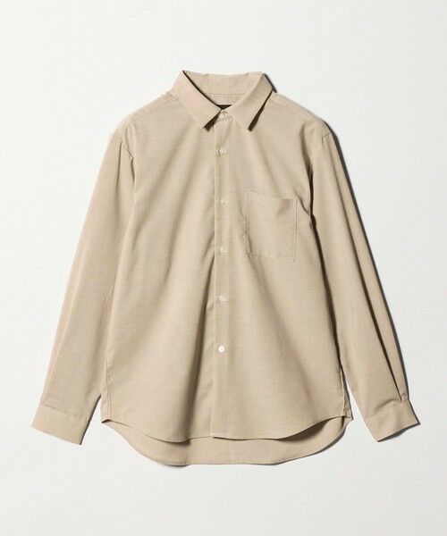 green label relaxing / グリーンレーベル リラクシング シャツ・ブラウス | 【WEB限定】JUST fit ウールライク シャツ -横ストレッチ- | 詳細25